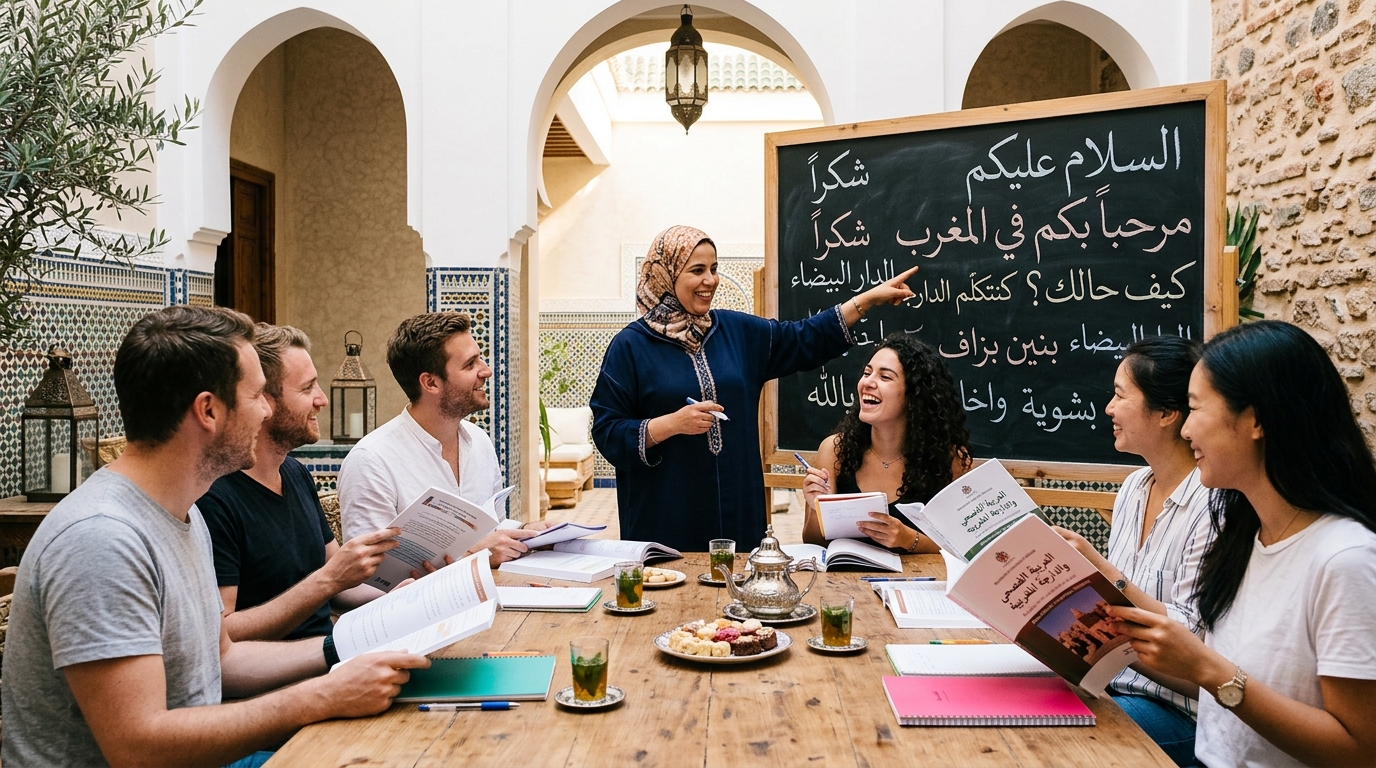 Arabic + Moroccan Family Immersion Week
